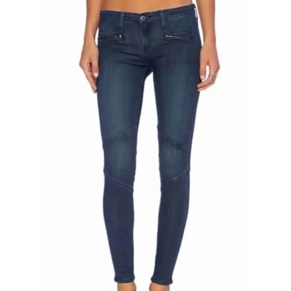 AG Adriano Goldschmied moto legging AG skinny jeans size 31R - Picture 1 of 14
